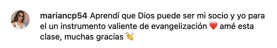 Andy: en sintonía con un apostolado.