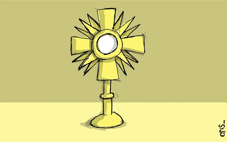 Blessed Sacrament The Blessed Sacrament: Step-by-Step Visual Guide To Adoration