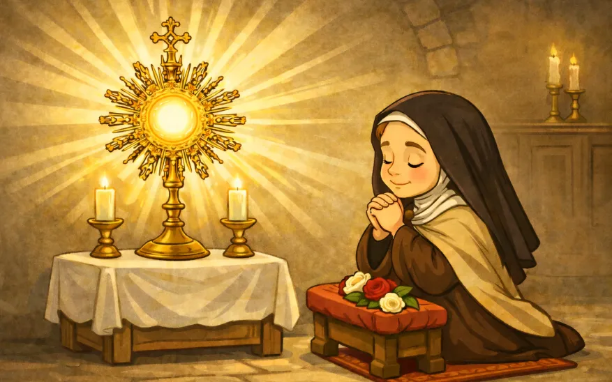 3 hermosas oraciones que puedes hacer frente al Santísimo