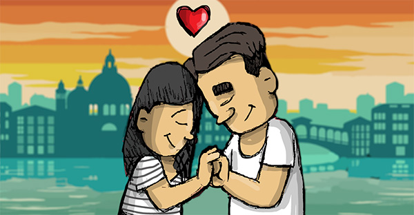 amor, 10 caricaturas que expresan lo que significa el verdadero amor