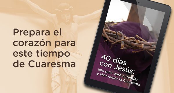 Ebook gratuito para Cuaresma: «40 días con Jesús»