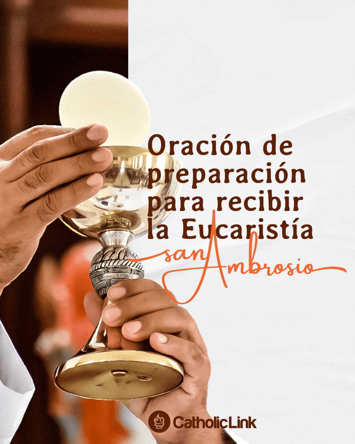 Galería Oración De Preparación Para Recibir La Eucaristía Catholic Link 5082