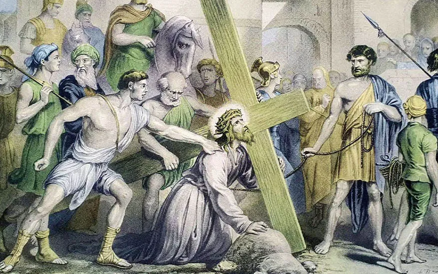 via crucis y estaciones