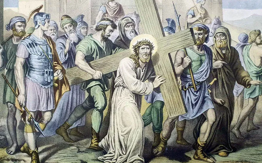 via crucis y estaciones