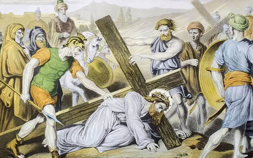 via crucis y estaciones