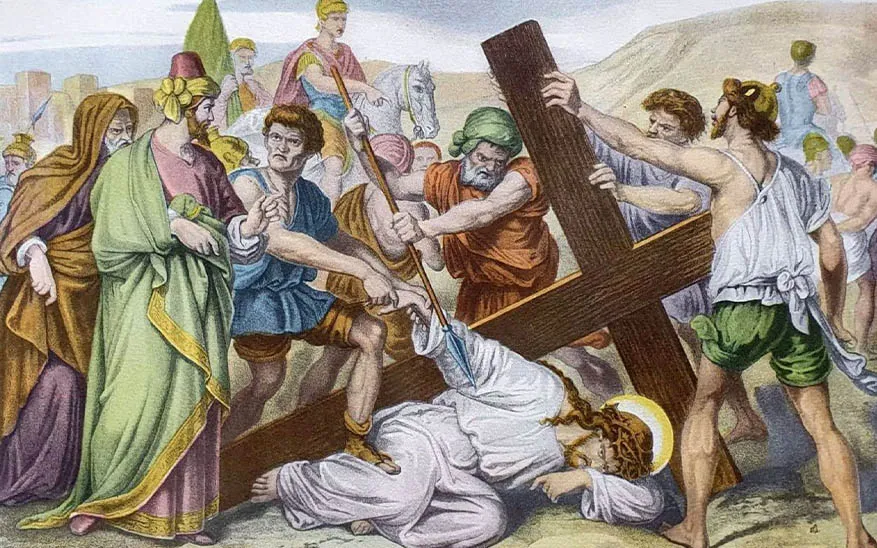 via crucis y estaciones