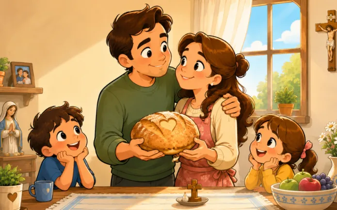 Cinco panes y dos peces: la fórmula del amor en el matrimonio y la familia